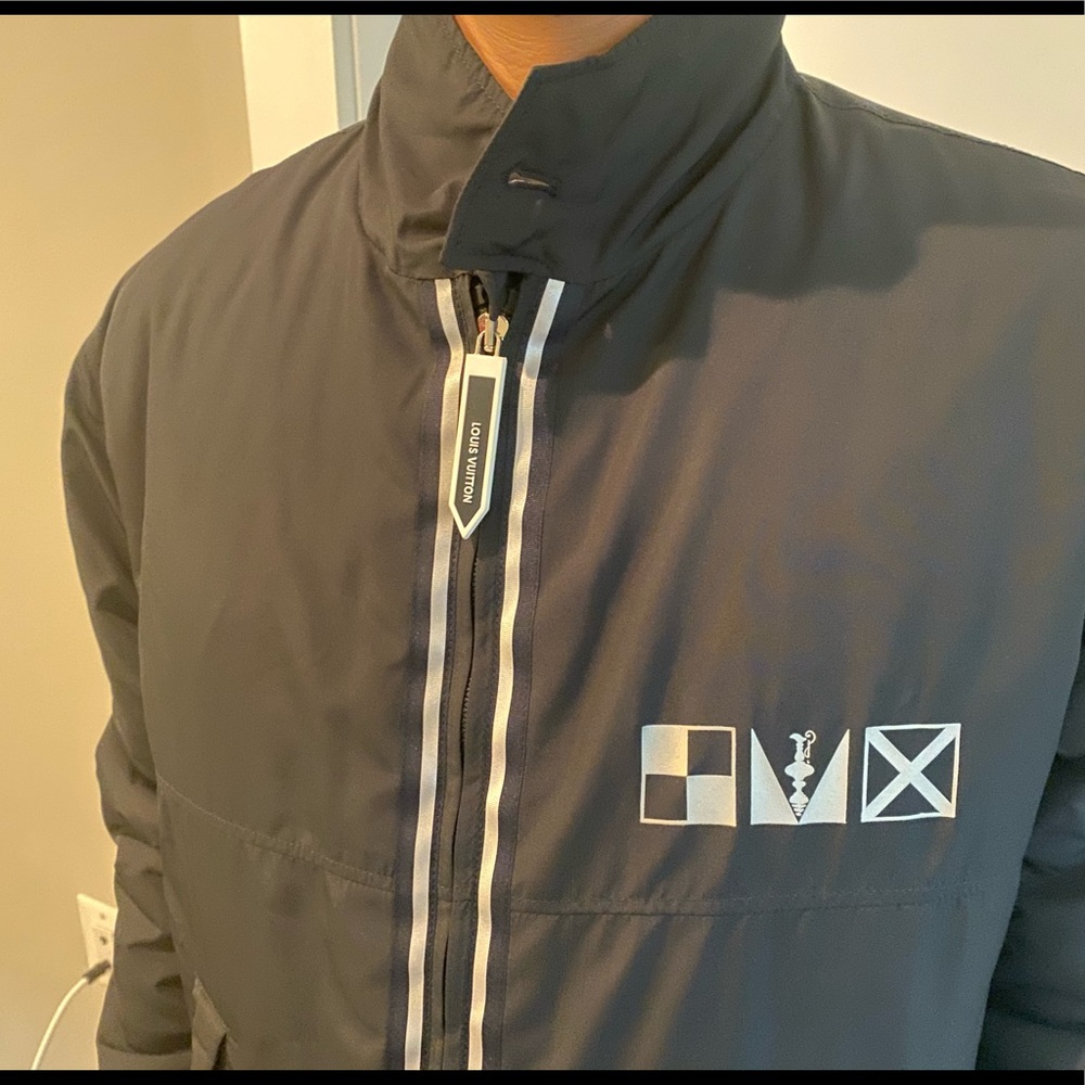 Louis Vuitton Down-filled jacket.